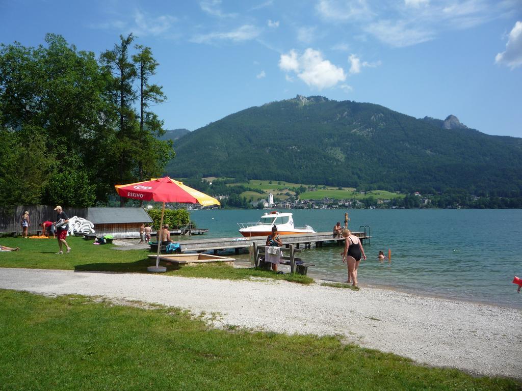Haus Schoenblick Appartement Strobl Buitenkant foto